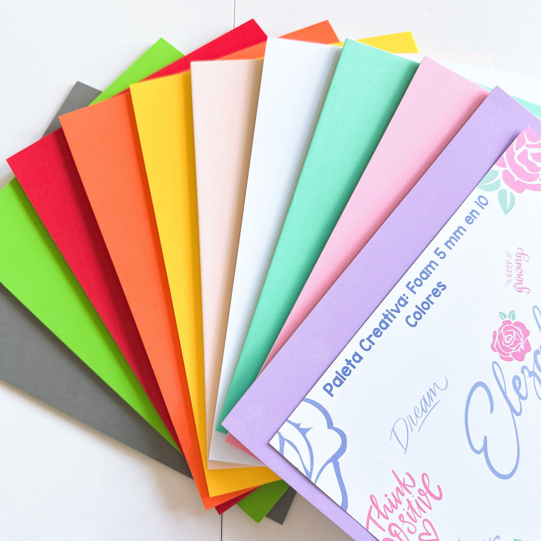 Creative Palette: 5 mm Foam in 10 Colors