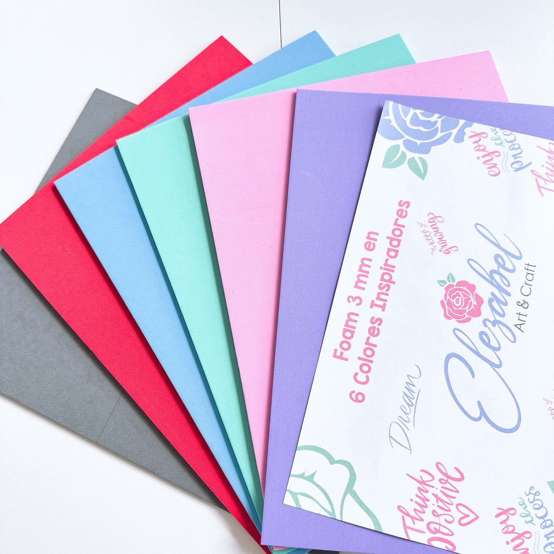 Creative Palette: 3 mm Foam in 6 Inspiring Colors