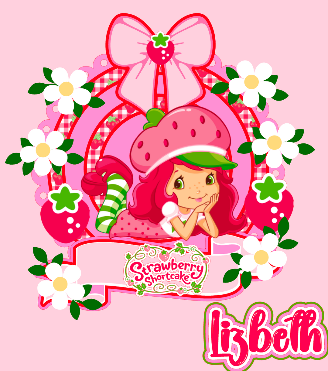Cake Topper Rosita Fresita