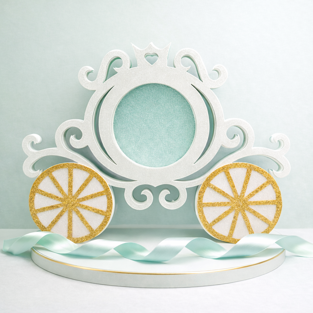 Fairytale Carriage Candy Holder Cutting Die
