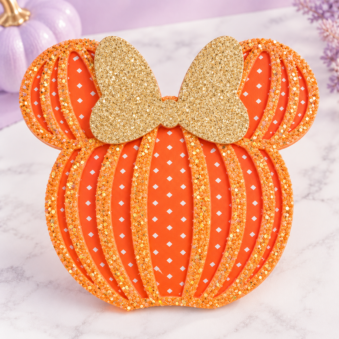 Fall Pumpkin Mouse Ears Cutting Die