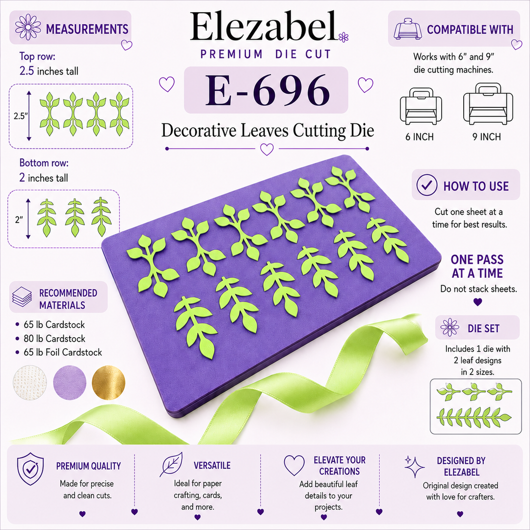 Decorative Leaves Cutting Die