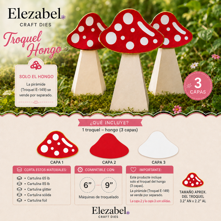 Mushroom Cutting Die
