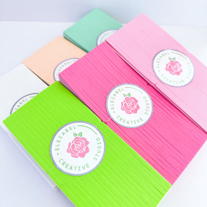 Double-Side Foam Strips Tape Pastel Collection.