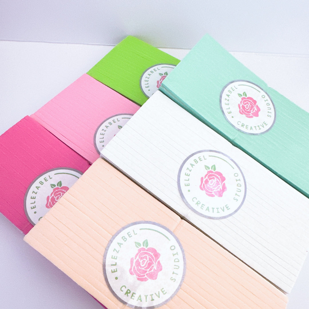Double-Side Foam Strips Tape Pastel Collection.