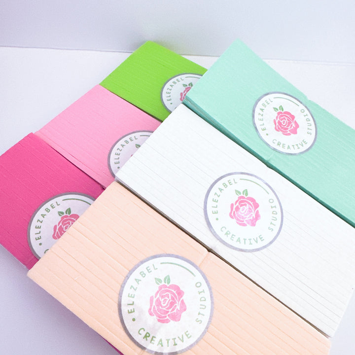 Double-Side Foam Strips Tape Pastel Collection.