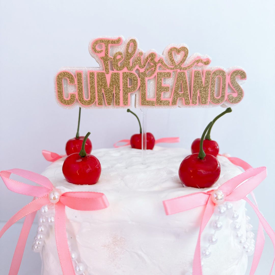 Feliz Cumpleaños Word Die Cut