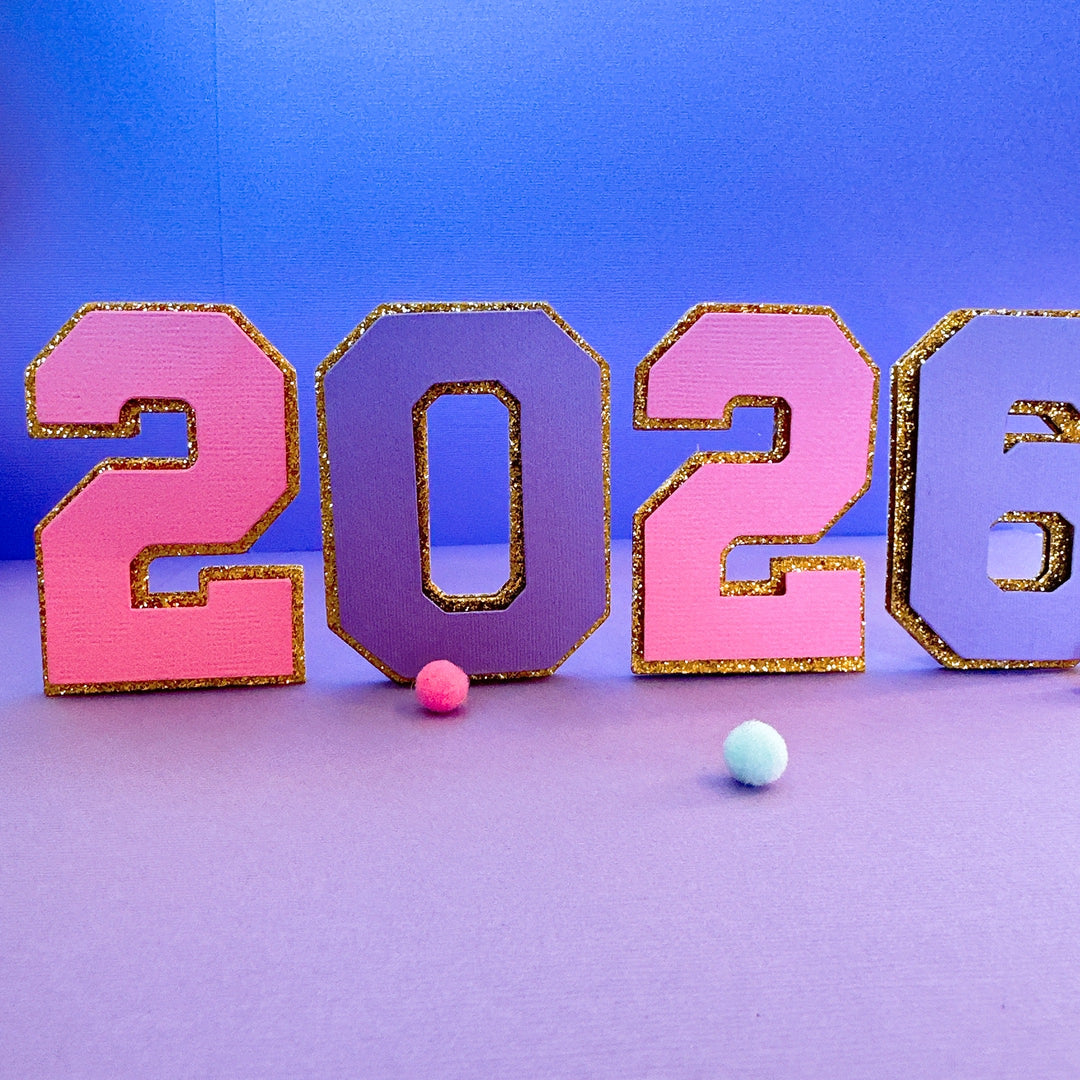 Graduation Numbers Cutting Die